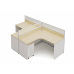 Adler · L-Shaped Cubicle Workstation