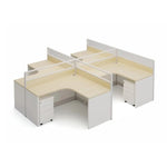 Adler · L-Shaped Cubicle Workstation