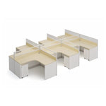 Adler · L-Shaped Cubicle Workstation