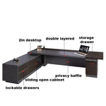 Adonis · Modern L-Shaped Executive Desk