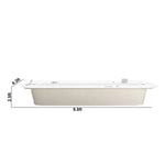 Aelina · White, Rounded Conference Room Table