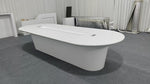 Aelina · White, Rounded Conference Room Table