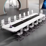 Aerith · Conference Room Table for Executive Boardroom, White