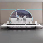 Aerith · Conference Room Table for Executive Boardroom, White
