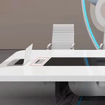 Aerith · Conference Room Table for Executive Boardroom, White