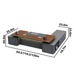 Aeron · Modern L-Shaped Executive Desk