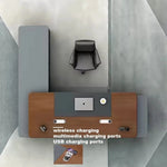 Aeron · Modern L-Shaped Executive Desk