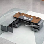 Aeron · Modern L-Shaped Executive Desk