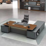 Aeron · Modern L-Shaped Executive Desk