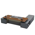 Aeron · Modern L-Shaped Executive Desk