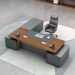Aeron · Modern L-Shaped Executive Desk