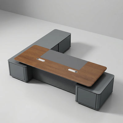 Audley · Modern L-Shaped Executive Desk