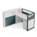 Aisley · L-Shaped Cubicle Workstation