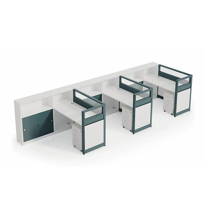 Trevio · L-Shaped Cubicle Workstation