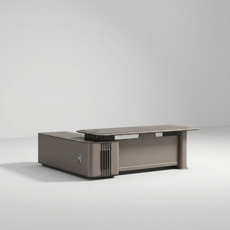 Teller · Modern L-Shaped Executive Desk