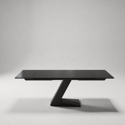 Alara · Conference Room Table — Glossy Black