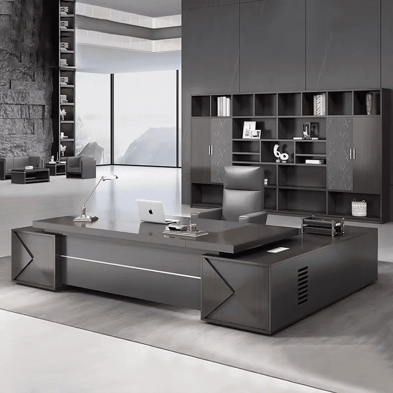 Exeter · Modern Executive L-Shaped Desk