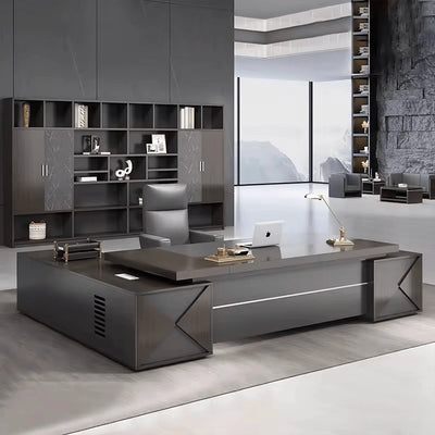 Alaric · Modern L-Shaped Executive Desk