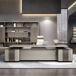 Alex · Modern L-Shaped Executive Desk