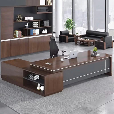 Alfonso · Modern L-Shaped Executive Desk