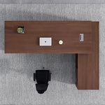 Alfonso · Modern L-Shaped Executive Desk