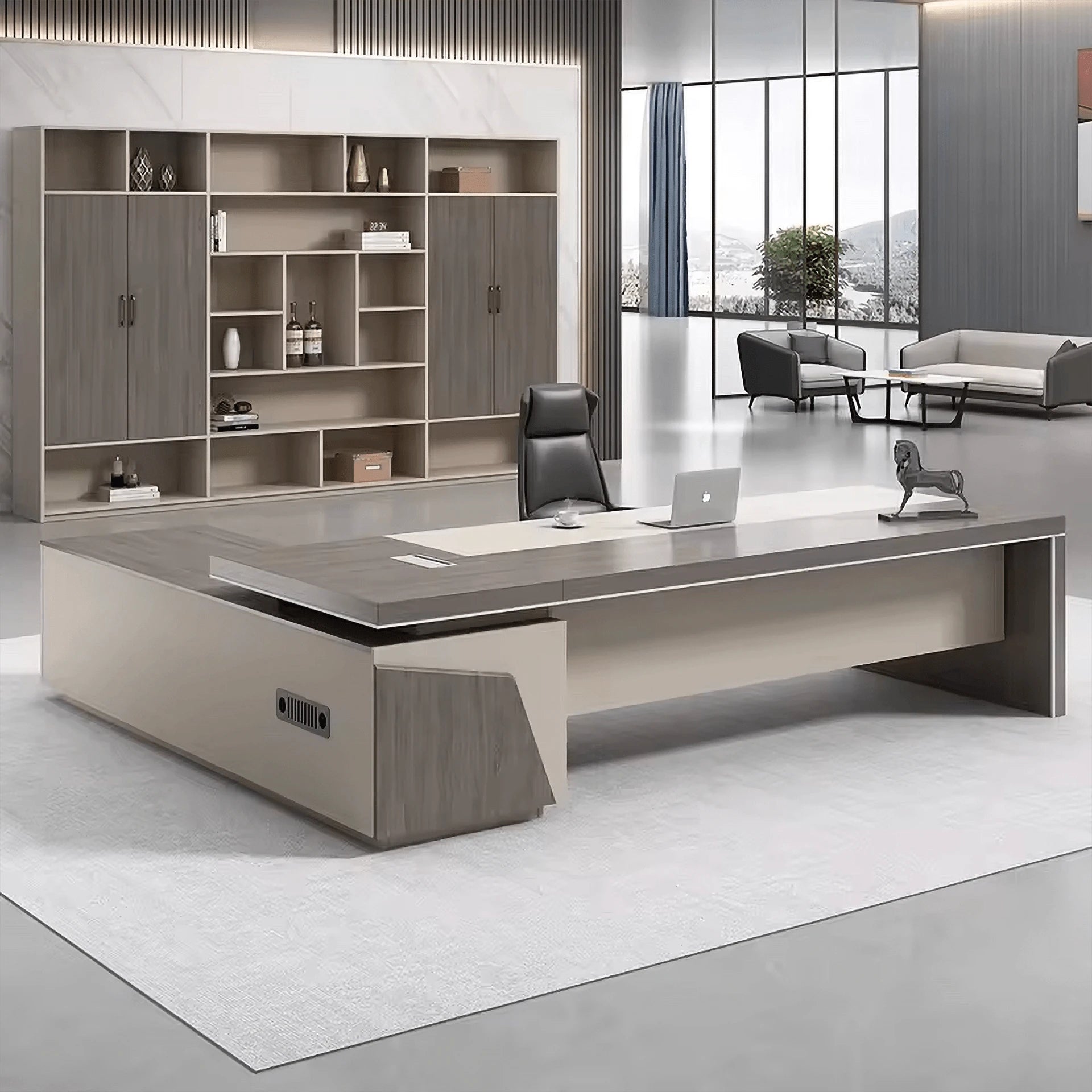 Altair · Modern L-Shaped Executive Desk