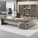 Altair grand executive desk in a large open office with guest sofas