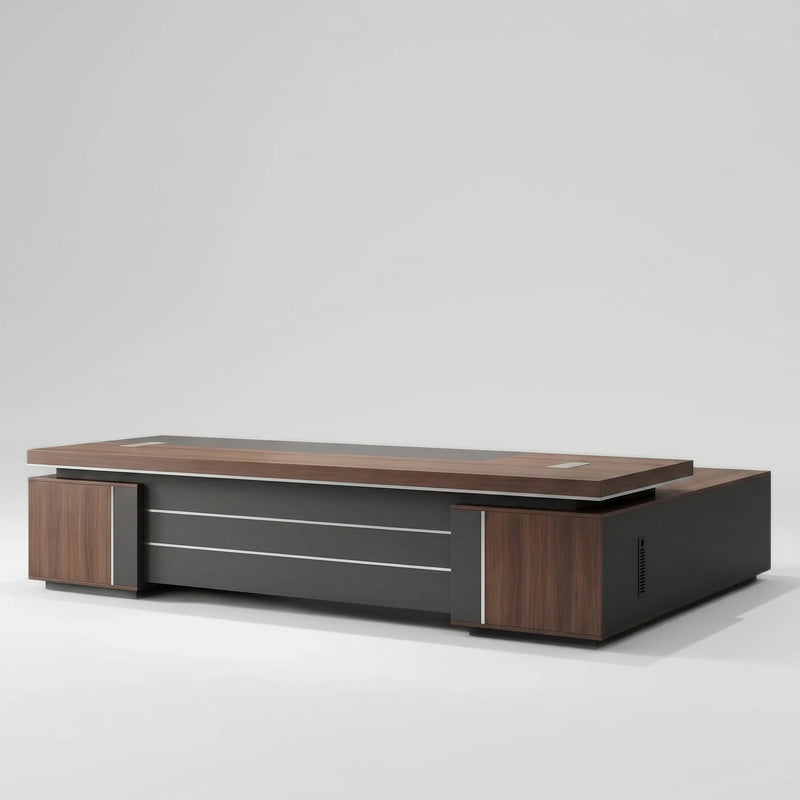 August · Modern Executive L-Shaped Desk