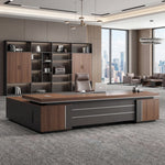 August · Modern Executive L-Shaped Desk