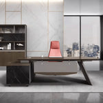 Andres · Modern L-Shaped Executive Desk