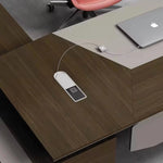 Andres · Modern L-Shaped Executive Desk