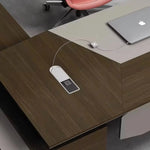 Worley · Modern L-Shaped Executive Desk