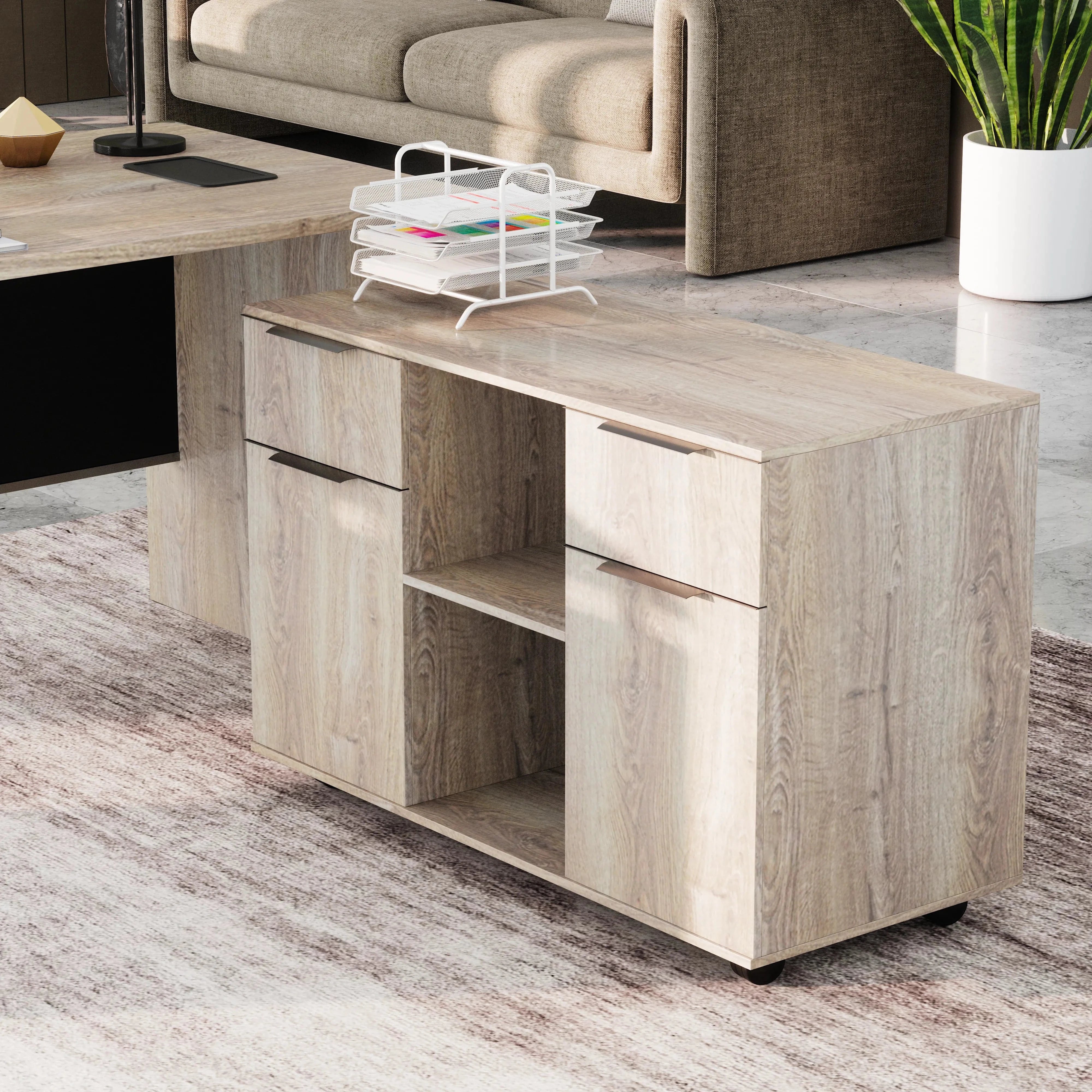 Escritorio ejecutivo rectangular Angel de 79