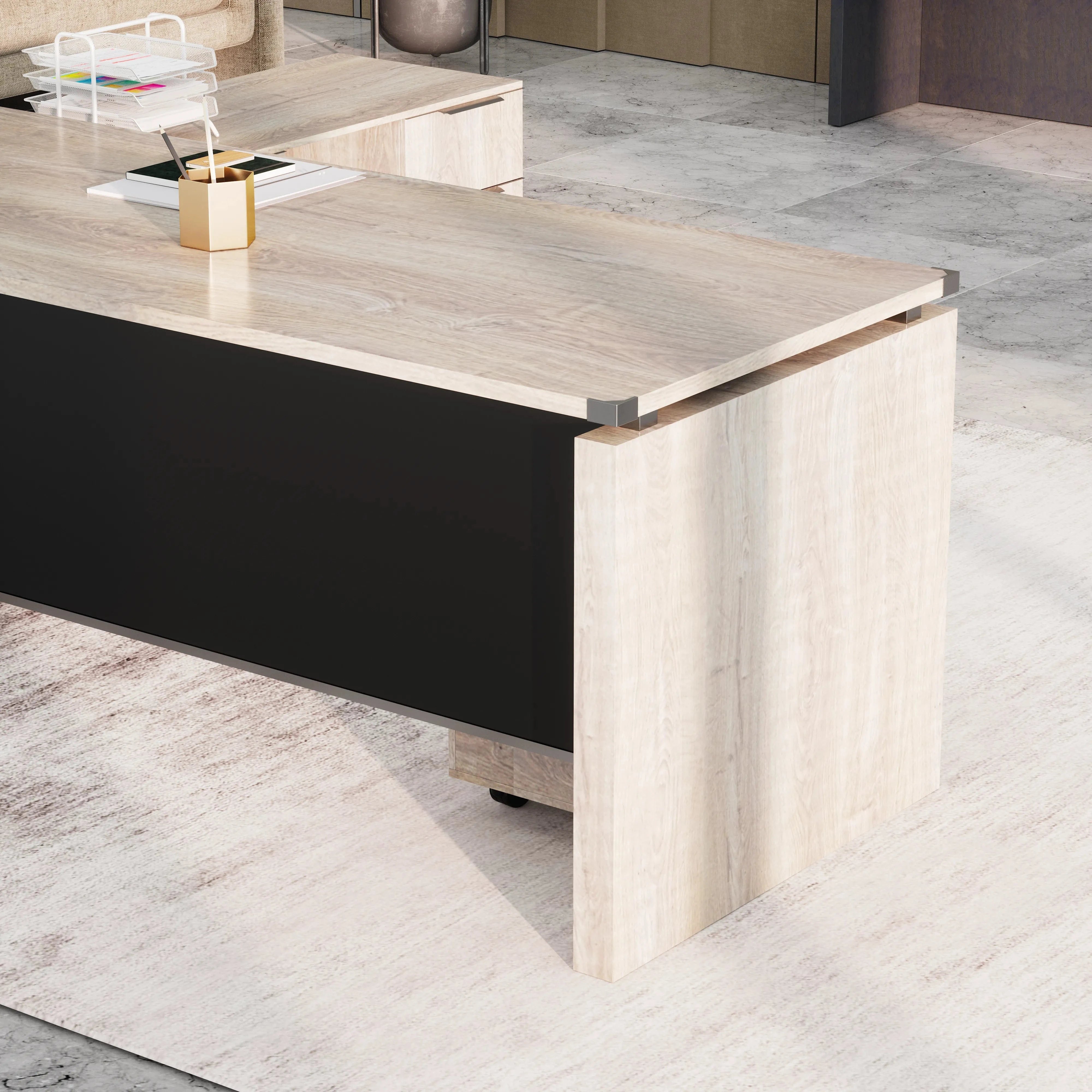 Escritorio ejecutivo rectangular Angel de 79