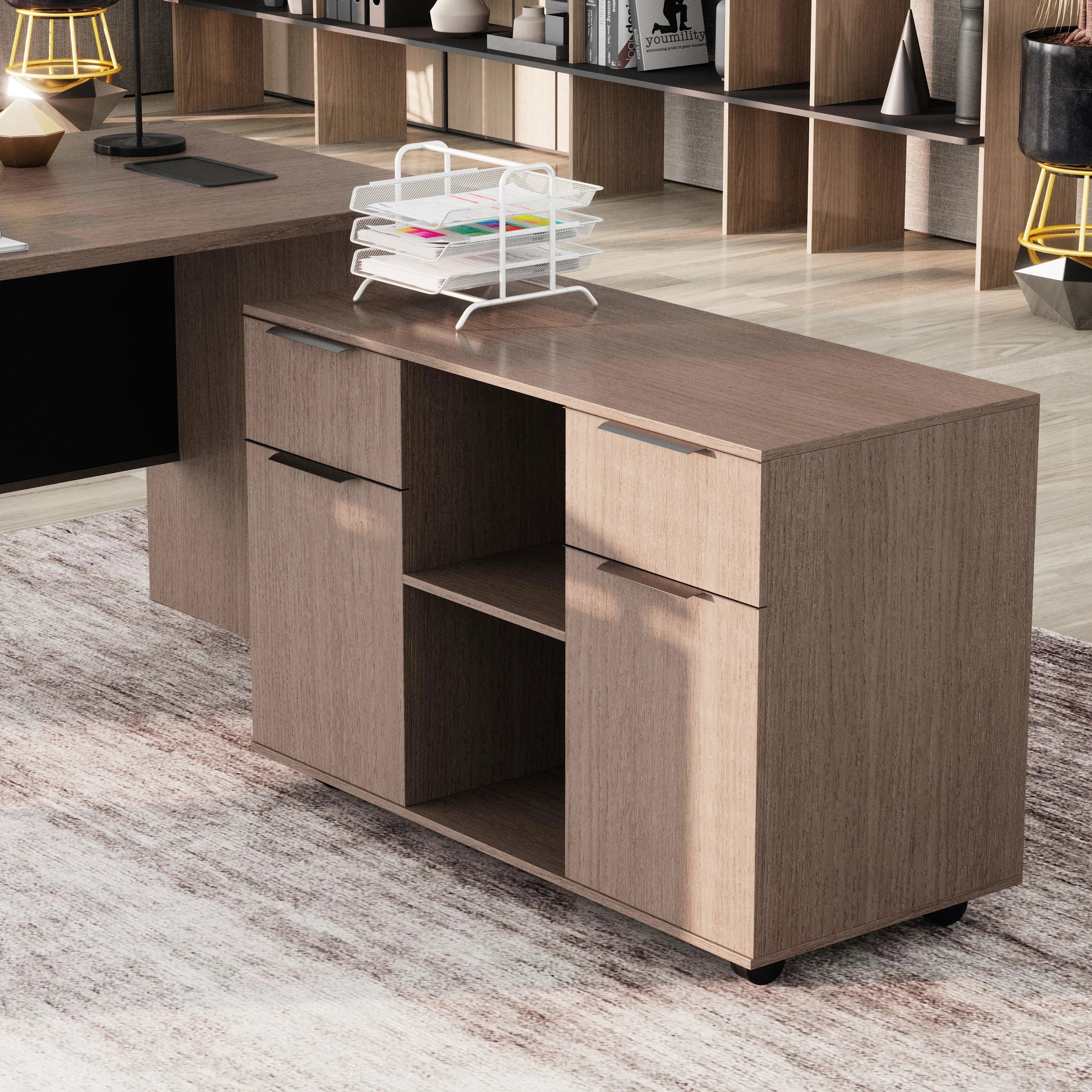 Escritorio ejecutivo rectangular Angel de 79