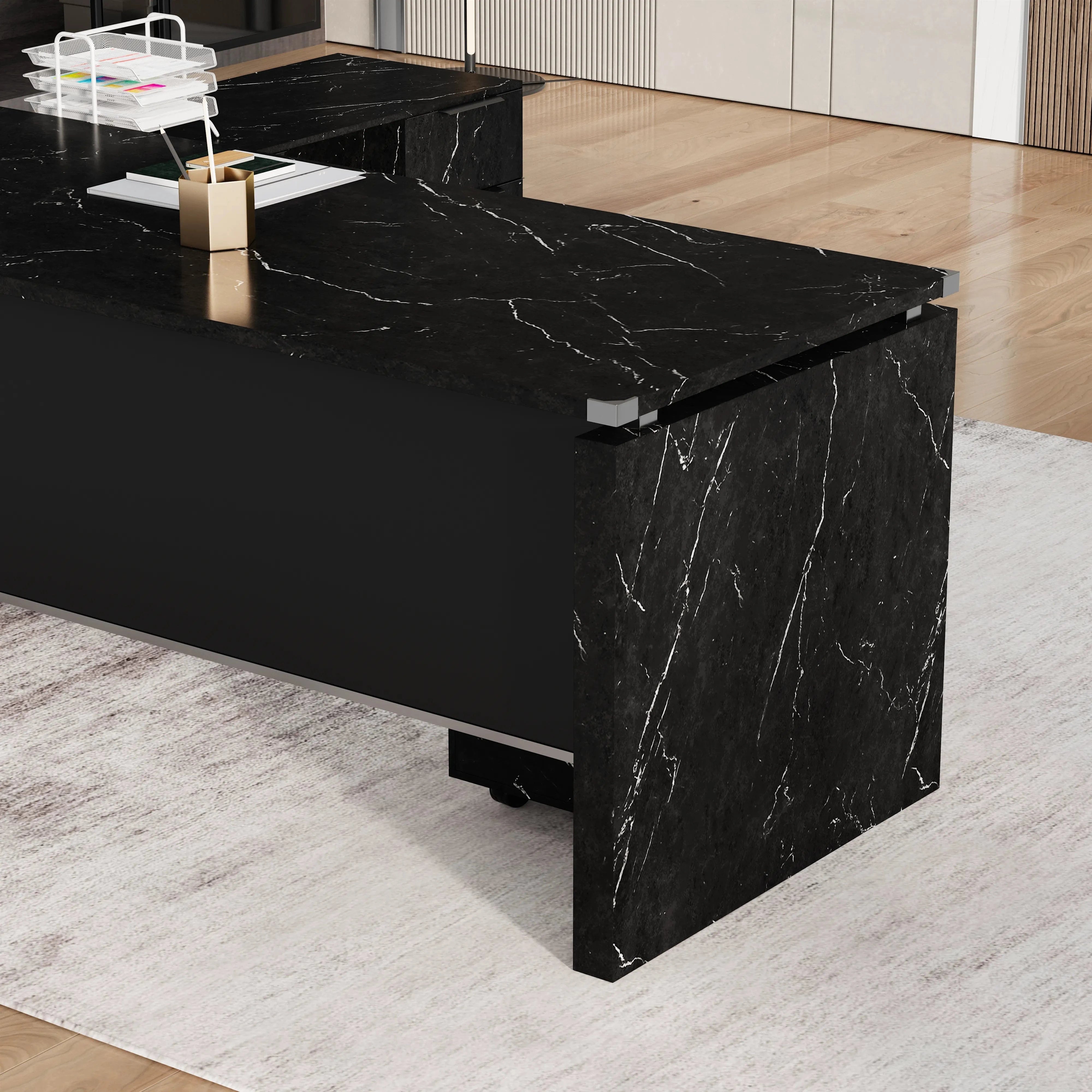 Escritorio ejecutivo rectangular Angel de 79