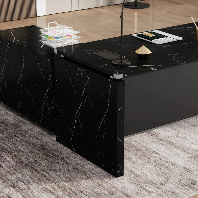 Escritorio ejecutivo rectangular Angel de 79