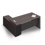 Angela · Modern L-Shaped Executive Desk