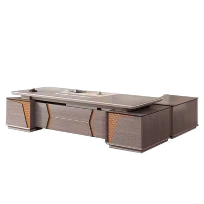 Angelica · Executive Desk w/ Mobile Storage