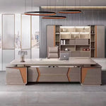 Angelica · Executive Desk w/ Mobile Storage