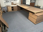 York · Grand Executive Desk w/ Mobile Storage