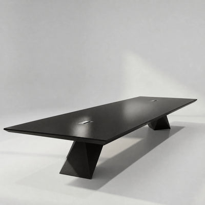 Ardyn · Conference Room Table — Glossy Black