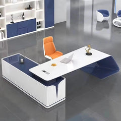 Aria · Modern L-Shaped Executive Desk