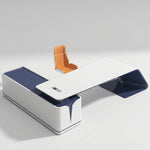 Euclid · Modern White L-Shaped Executive Desk