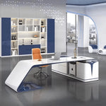 Aria · Modern L-Shaped Executive Desk