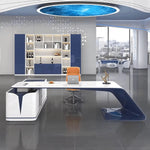 Aria · Modern L-Shaped Executive Desk