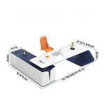 Aria · Modern L-Shaped Executive Desk