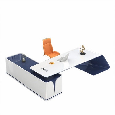Aria · Modern L-Shaped Executive Desk