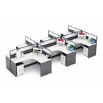 Arlo · L-Shaped Cubicle Workstation