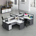 Arlo · L-Shaped Cubicle Workstation